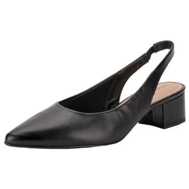 Imagem de Sapato Feminino Slingback Salto Baixo Social Macio Beira Rio