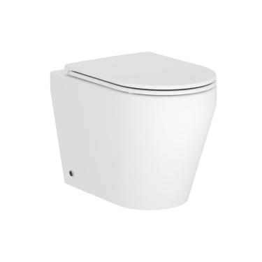 Imagem de Vaso Sanitário Convencional e Assento Soft Close Vulcano Acqua Casa Branco Matte