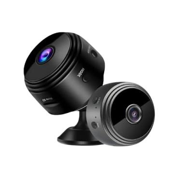 Imagem de Mini Câmera Espiã A9 Wi‑Fi Full HD 1080p – Visão Noturna 150° • Compacta e Discreta.