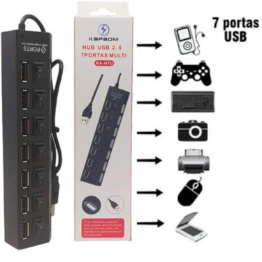 Imagem de Hub Com Portas Usb 2.0 Bivolt Automático - Lippin