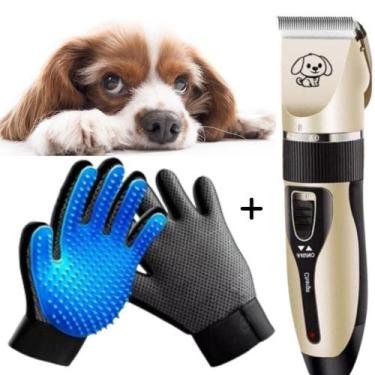 Imagem de Kit Tosa Pet + Luvas Tira Pêlos Ótimo Custo-Benefício - Lippin