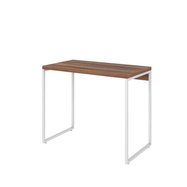 Imagem de Mesa Dynamica 90x50x75cm Nogal - Est.branca Nogal - Est.branca