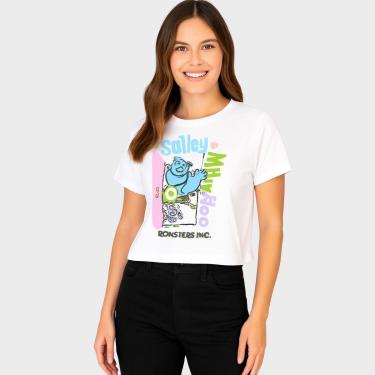 Imagem de Blusinha Curta com Modelagem Estruturada Monstro S.A-Feminino