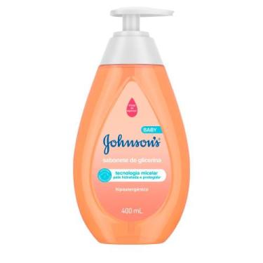 Imagem de Sabonete Líquido de Glicerina Johnson's Baby 400ml - JXJ, 1 unidade, 4