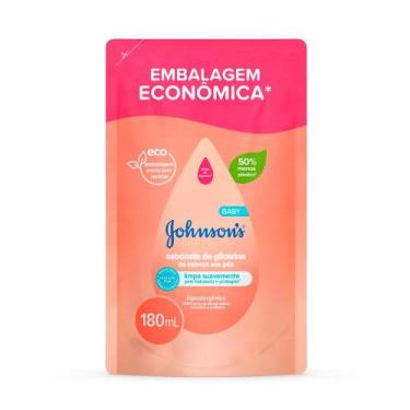 Imagem de Sabonete Líquido de Glicerina Johnson's Baby Refil 180ml - JXJ, Colori