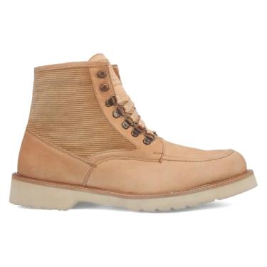 Imagem de Dingo Carlsbad Bota masculina casual bico redondo cano curto - preta, Natural, 42
