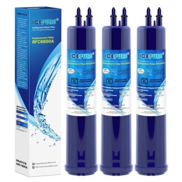 Imagem de Filtro de água de geladeira ICEPURE Replacement 4396841 3PK