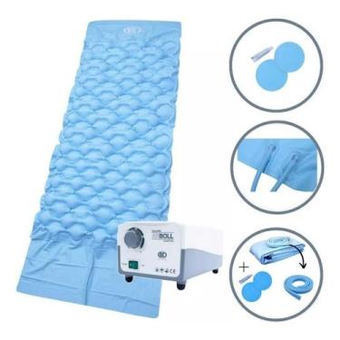 Imagem de Colchão Pneumático Anti Escaras Hospitalar Arboll Com Motor - BIC