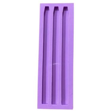 Imagem de R318 Molde de silicone caneta resina decoração - confeitaria dos molde