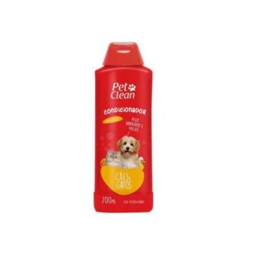 Imagem de Condicionador Pet Clean Neutro Cães Cachorros Gato Pet 700ml
