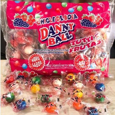 Imagem de Chiclete Sortido 300g c/80 unidades - Danny Ball