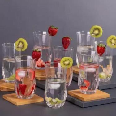 Imagem de Kit com 18 Copos Ópera 360ML Água Suco Long Drink 360ML - NADIR FIGUER