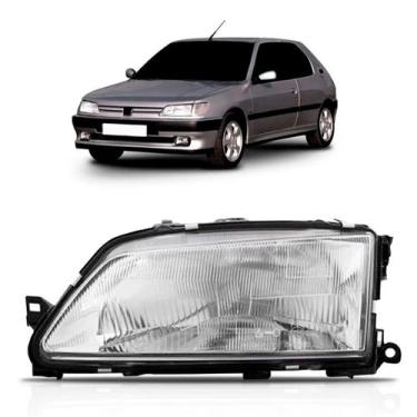 Imagem de Farol Peugeot 306 1993 1994 1995 1996 1997 - TYC, Esquerdo