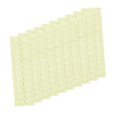 Imagem de UGPLM 10 peças de almofadas adesivas de cola acrílica leve, transparente, fácil de remover, pontos adesivos para personagens de resina e estatuetas, 24 1.6x1.23x0.2 Cm