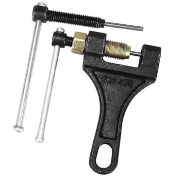 Imagem de Ferramenta de disjuntor de corrente para bicicleta Go Kart Scooter motocicleta universal ATV Mini Bike Dirt Bike, corrente de rolo removível para 420-530