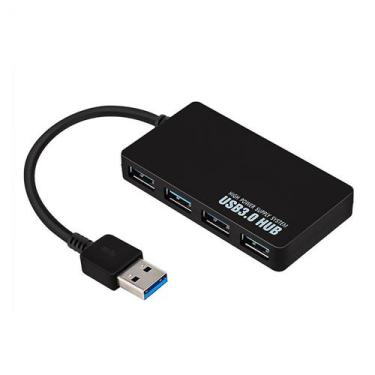 Imagem de Hub USB tipo C de 4 portas 3.0 Ultra Slim de 5 Gbps - Lightbek Officia