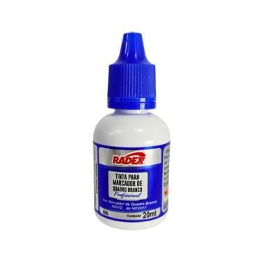 Imagem de Tinta Reabastecedora Para Marcador de Quadro Branco 20ml Azul - Radex