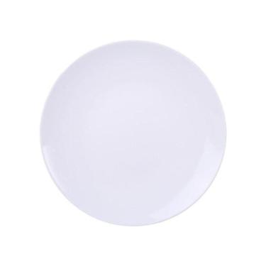 Imagem de Prato Raso Tramontina Paula Em Porcelana Branca 25cm