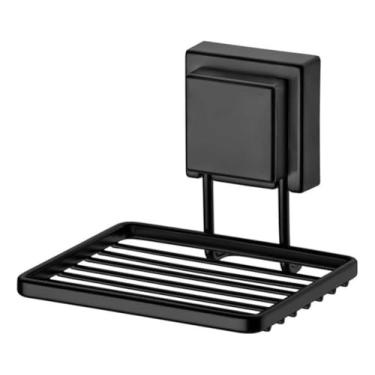 Imagem de Saboneteira De Parede Em Piatina Com Ventosa Future Black