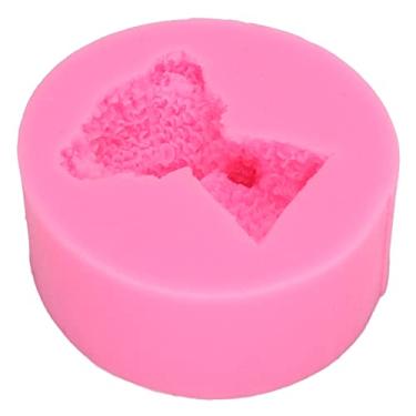 Imagem de pssopp moldes de silicone 3D padrão de ursinho de pelúcia amplamente utilizado muito durável antiaderente design elástico fondant moldes