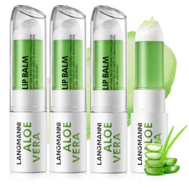 Imagem de Jolilab 3 peças de bálsamo labial de Aloe Vera, brilho labial, hidratante de longa duração, óleo labial nutritivo, plumper, hidratante labial, brilho labial, conjunto de maquiagem para Gilrs e