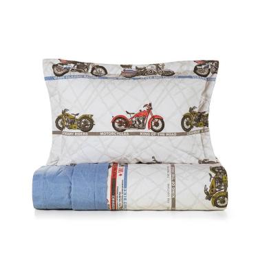 Imagem de Colcha Matelasse Solteiro 180 Fios 2 Peças 100%Algodão