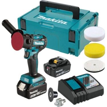 Imagem de Lixadeira Vertical 75mm 18v Com 2 Baterias Dpv300rtj Makita