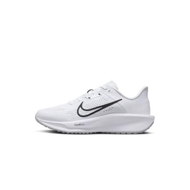 Imagem de Nike Tênis de corrida feminino Quest 6 Road, Branco/Preto/Platina pura, 36