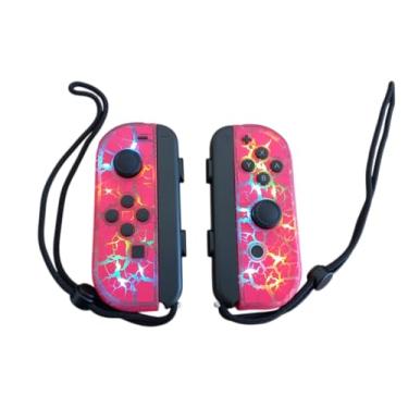 Imagem de Controle Joystick Sem Fio Compativel com N Switch (l)/(r) Com Alça. (Vermelho)