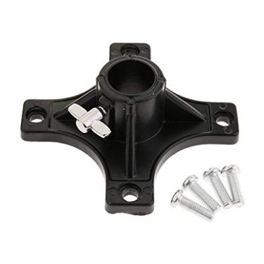 Imagem de LoveinDIY Banco de tambor durável para assento trono com base de suporte para percussão