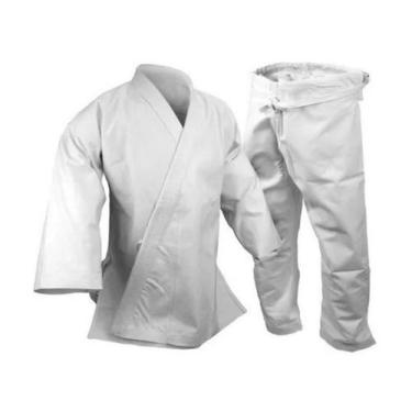 Imagem de Karate Uniform Gi Heavy Cotton 14 onças branco 400 ml genérico - Light