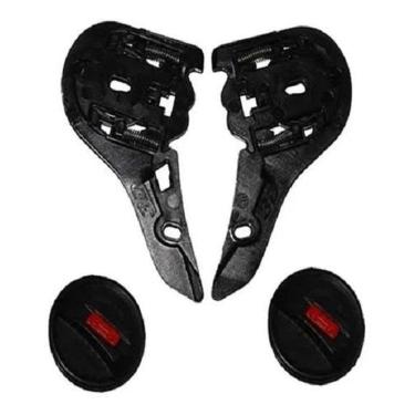 Imagem de Reparo Viseira Capacete Fw3 Gt E Ls2 Kit Completo Com Botões