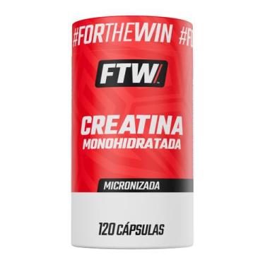 Imagem de Creatina 500mg Monohidratada Micronizada 120 Cápsulas Sabor Neutro FTW