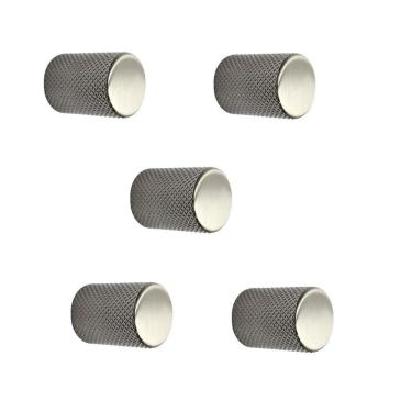 Imagem de Kit 5 Puxador Bali Granado Niquel Escovado Zen Design