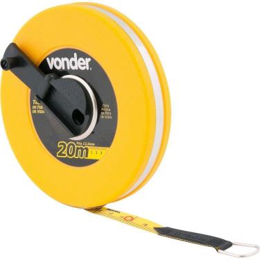 Imagem de Trena Fibra 20mx12,5mm Longa Fechada Vonder