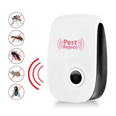 Imagem de Repelente Eletrônico Ultrassônico Anti-Pragas Espanta Ratos