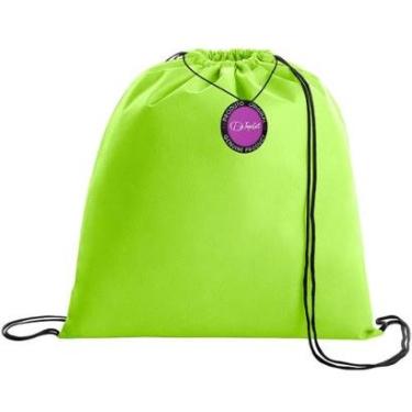 Imagem de Mochila tipo Saco Gym Sack em TNT Premium 37x41cm Cute TopGet-Unissex