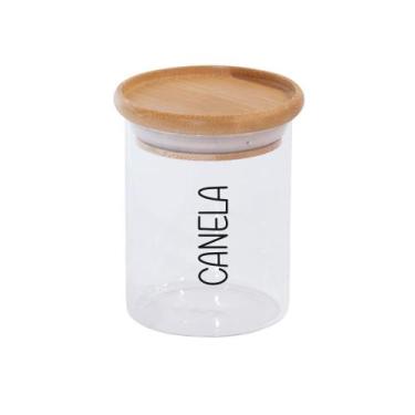 Imagem de Pote Hermético Redondo Empilhável (200 ml) Canela - Oikos, Canela