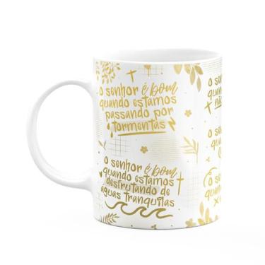 Imagem de Caneca Religiosa - Quando o Senhor é bom! - M6 - JPS INFO