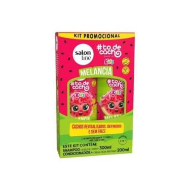 Imagem de SalonLine Kit Shampo + Condicionador todecachos - Melancia - SALON LIN