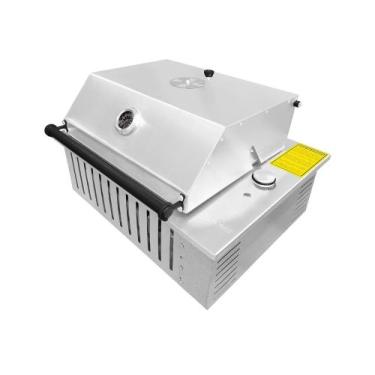 Imagem de Churrasqueira grande uruguaia embutir varanda gás - Sevefort, Botijão 