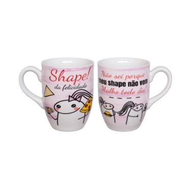 Imagem de Caneca Meme Shape 300ml - Divertida e Estilosa