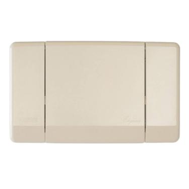 Imagem de Acabamento Bege Para Caixa Embutir Montana Elegance M9000 - A604280121