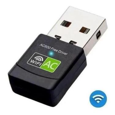 Imagem de Adaptador USB Wireless, AD-021, 600Mbps, 5Ghz, Wifi - TSA