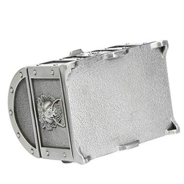 Imagem de Acouto Antigo Pequeno baú de Tesouro Joias Caixa de Presente Caixa Decorativa de Liga de Zinco para Lembranças