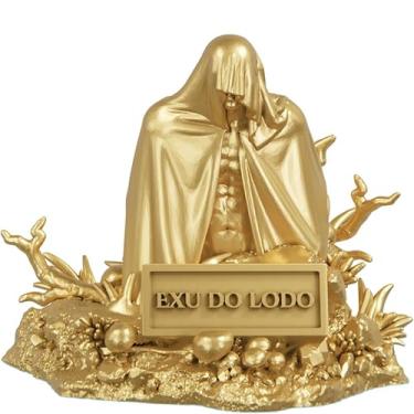 Imagem de Estátua Exu do Lodo Umbanda Candomblé (Cor Ouro)