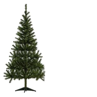 Imagem de Árvore De Natal Pinheiro Verde 280 Galhos 150cm Grande Cheia(150cm 280 Galhos Pé Plástico)