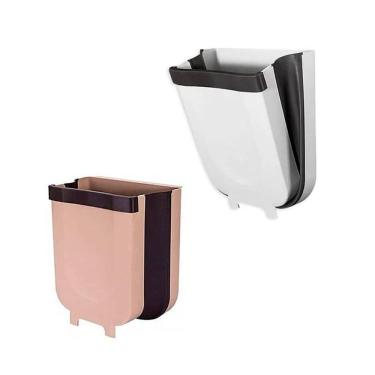 Imagem de Lixeira Retrátil De Encaixe Portas Gavetas Carros