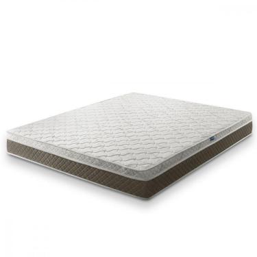 Imagem de Colchão Casal Umaflex Marsala 1,58x1,98x0,24 Marrom/branco