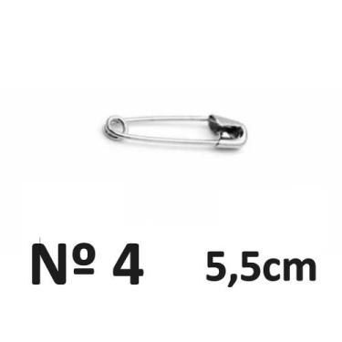 Imagem de Alfinete De Segurança Nº 4 Sekich C/ 50 Unidades 5,5 cm